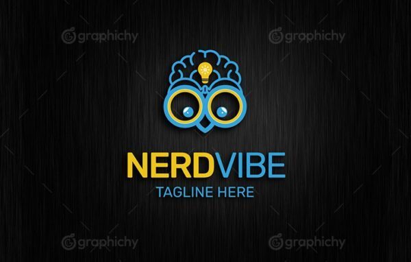 Nerd Logo Template | Template_003